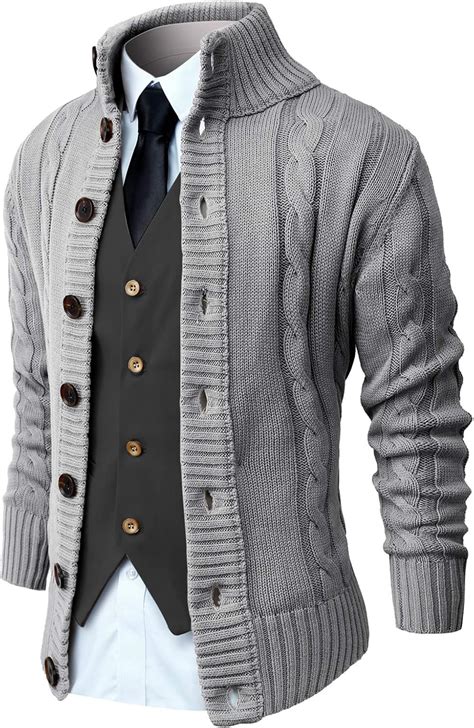 casual cardigan sweater|cardigan sweaters men's long.